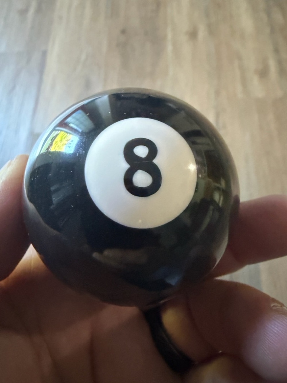Classic Black 8-Ball Pool Ball